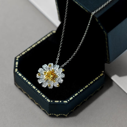 [Sparkling Aurora]Exquisite Daisy Necklace