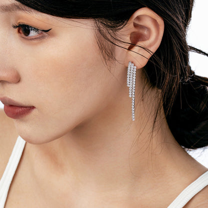 [Sparkling Aurora]Luxurious Dainty Banquet Earrings