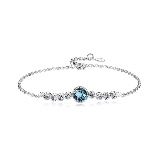 [Sparkling Aurora]Luxurious Heart Of The Ocean Bracelet