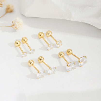 [Sparkling Aurora]Unique U-Shaped Ear Bone Earrings