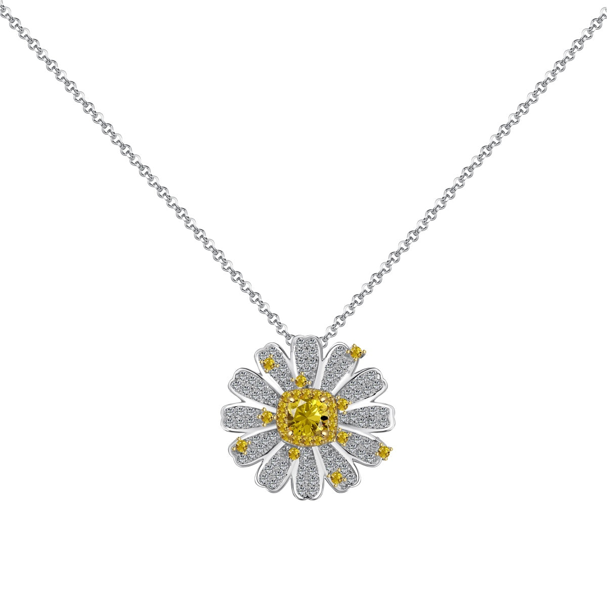 [Sparkling Aurora]Exquisite Daisy Necklace