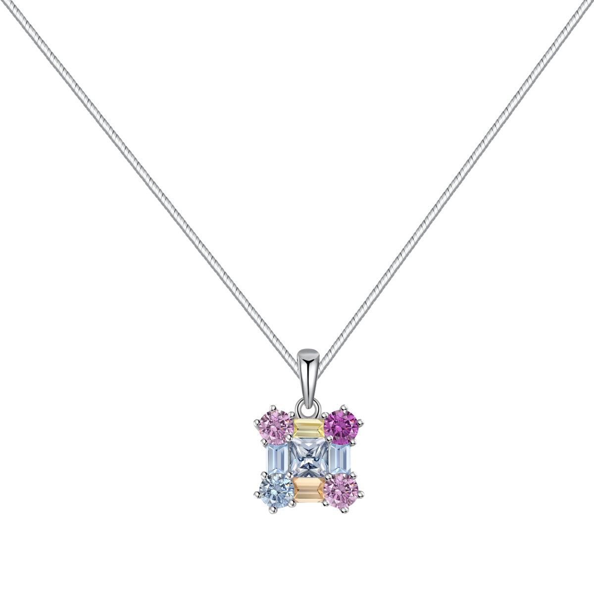 [Sparkling Aurora]Gorgeous Multi Colorful Necklace