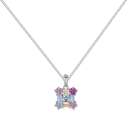 [Sparkling Aurora]Gorgeous Multi Colorful Necklace