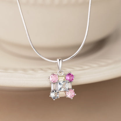 [Sparkling Aurora]Gorgeous Multi Colorful Necklace