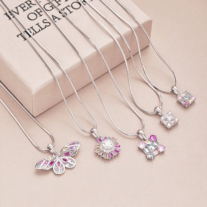 [Sparkling Aurora]Gorgeous Multi Colorful Necklace