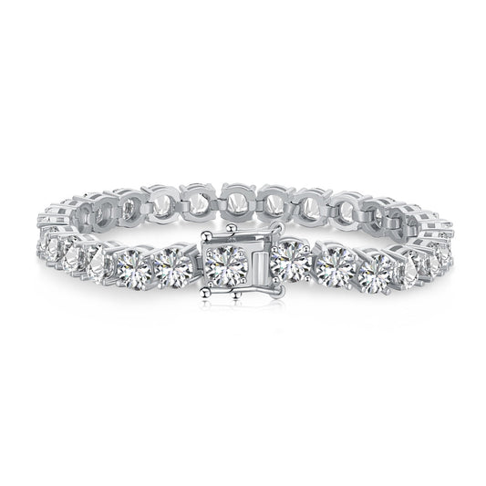 [Sparkling Aurora]0.75 Carat Dazzling Round Cut Wedding Bracelet