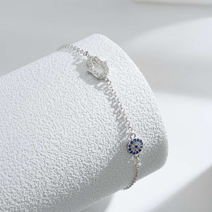 [Sparkling Aurora]Gost Shape & Round Shape Necklace