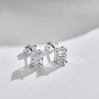 [Sparkling Aurora]Radiant Luxurious Princess Cut Daily Earrings