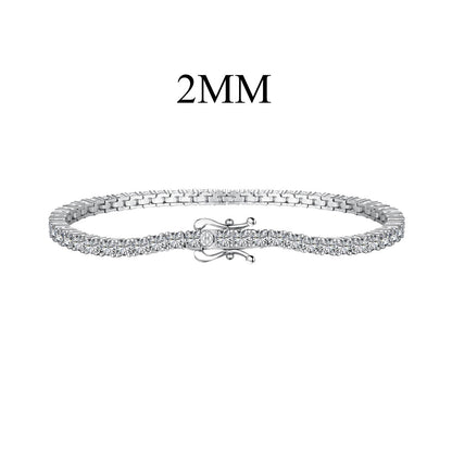 [Sparkling Aurora]Dazzling Exquisite Round Cut Daily Bracelet