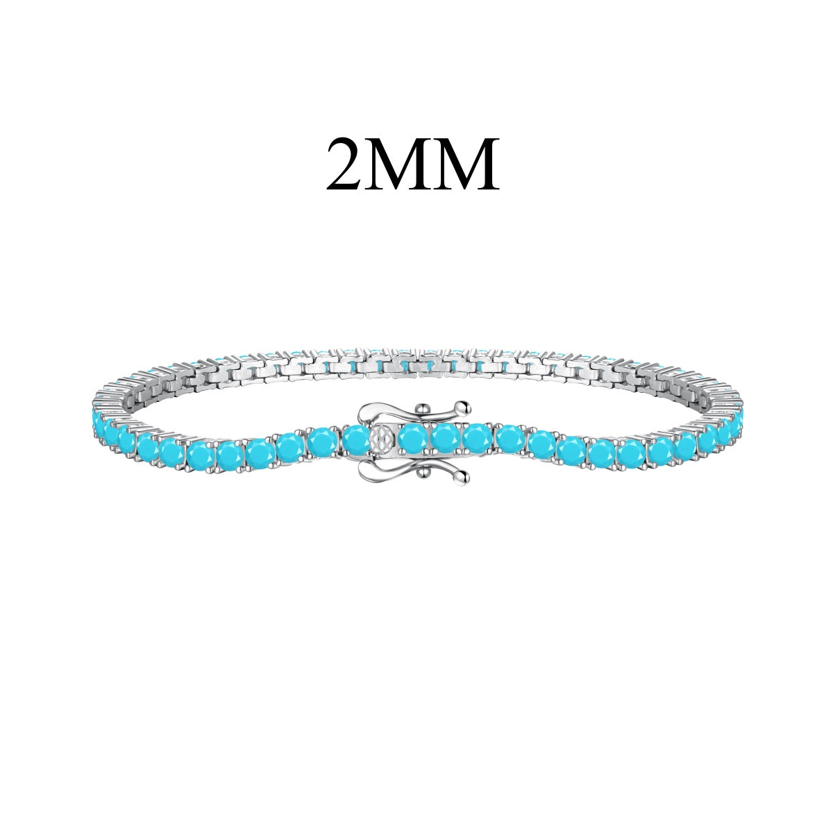 [Sparkling Aurora]Dazzling Exquisite Round Cut Daily Bracelet